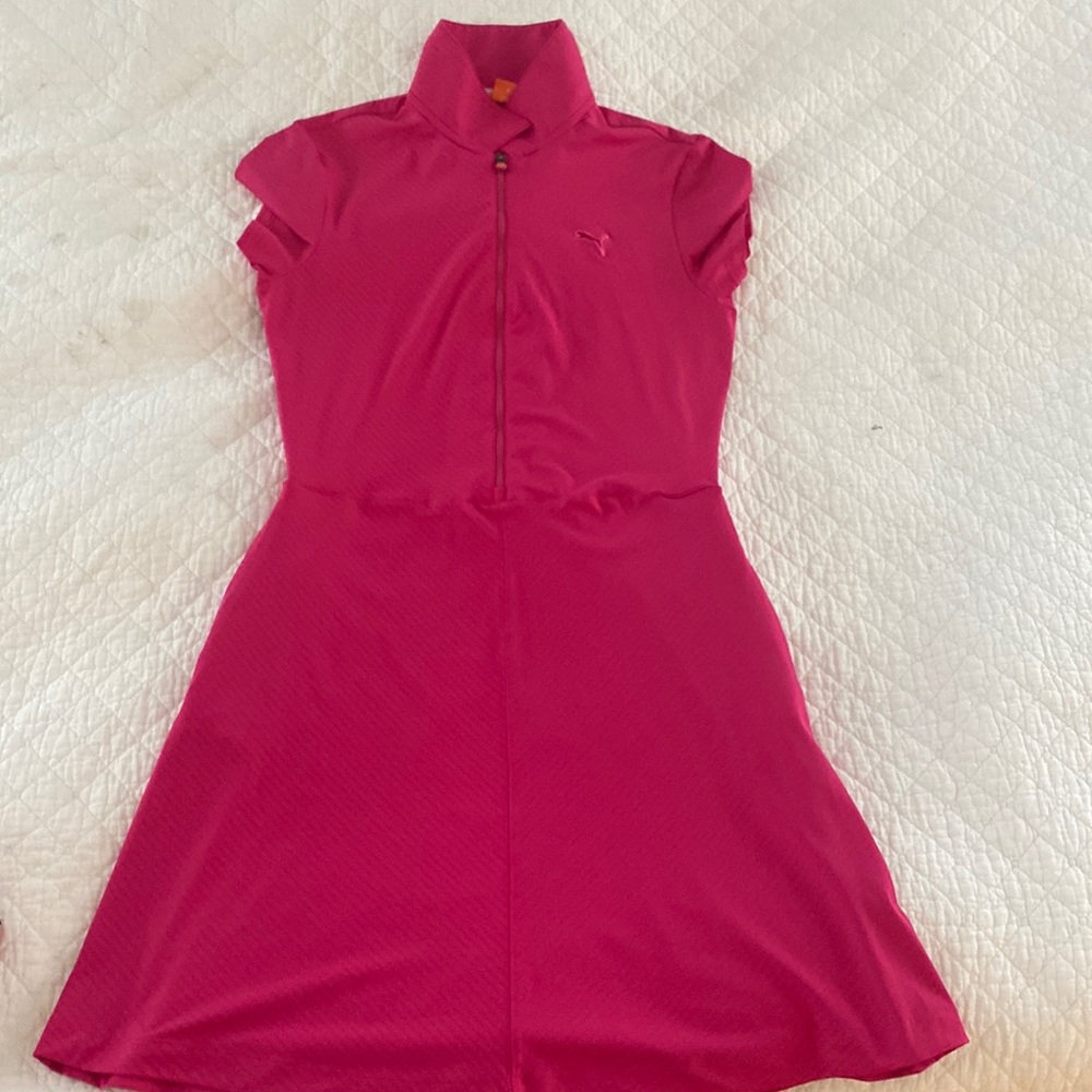 Puma pink shortleeve dress